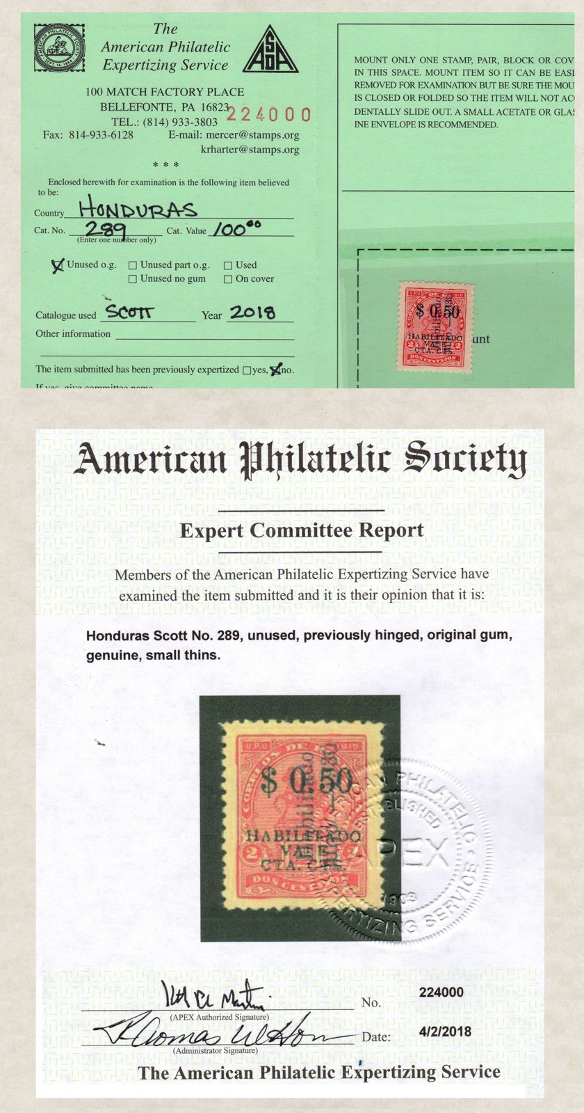 1930 certificate 1