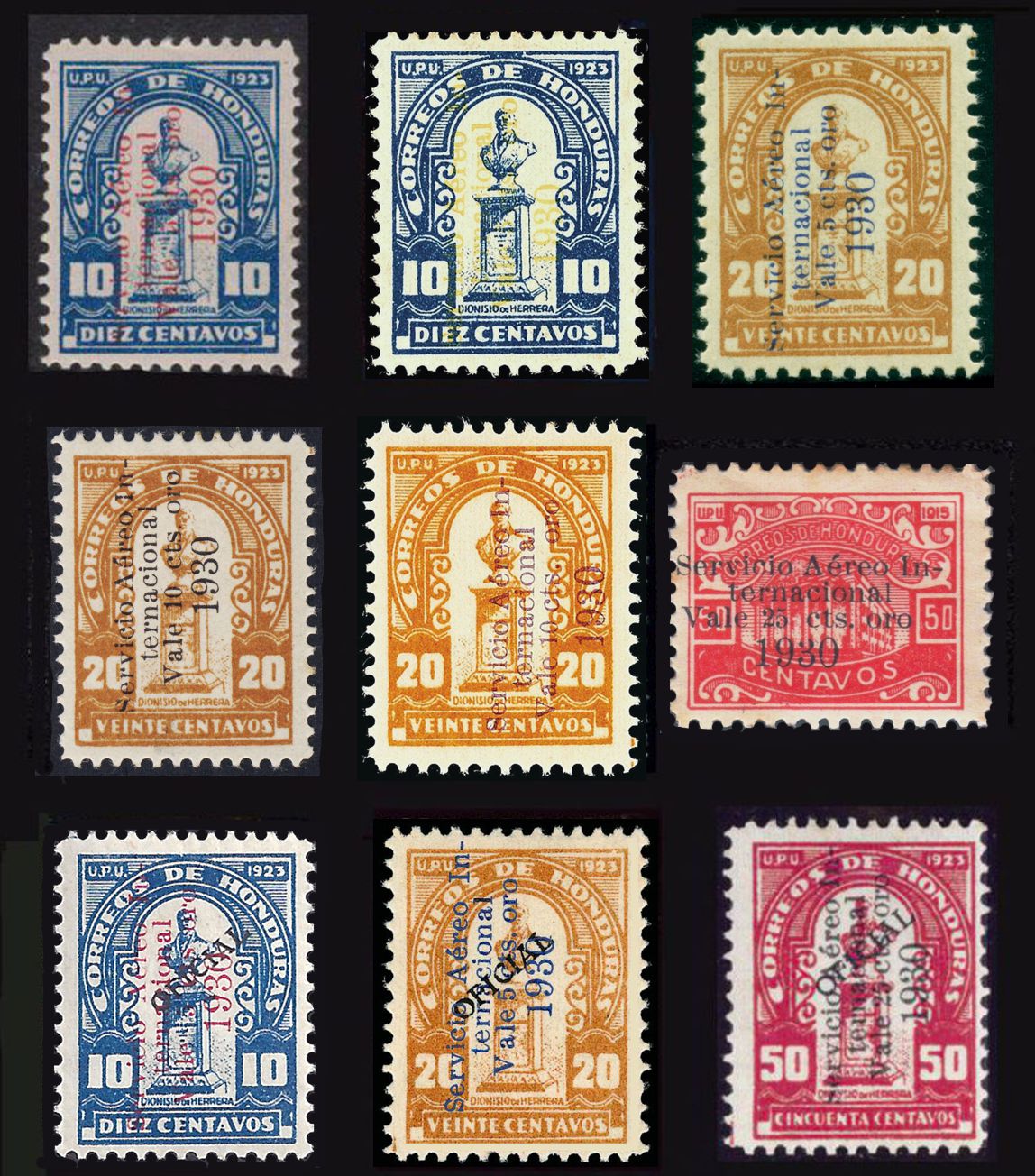 type E stamps