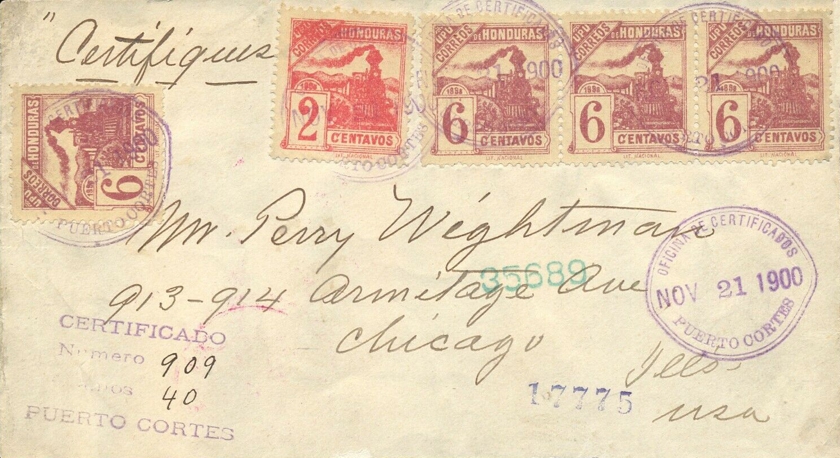 rare Postal marking cover