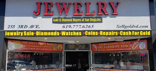Gold & Diamond Buyers of San Diego - Knight Jewelry, Watch, Coin & Bullion