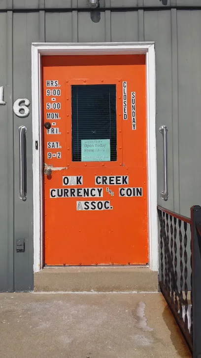 Oak Creek Currency & Coin - Appt. Only