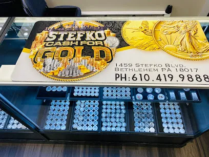 STEFKO CASH FOR GOLD- SAME DAY CASH PAYMENTS FOR GOLD & SILVER JEWELRY, BULLION AND SILVERWARE